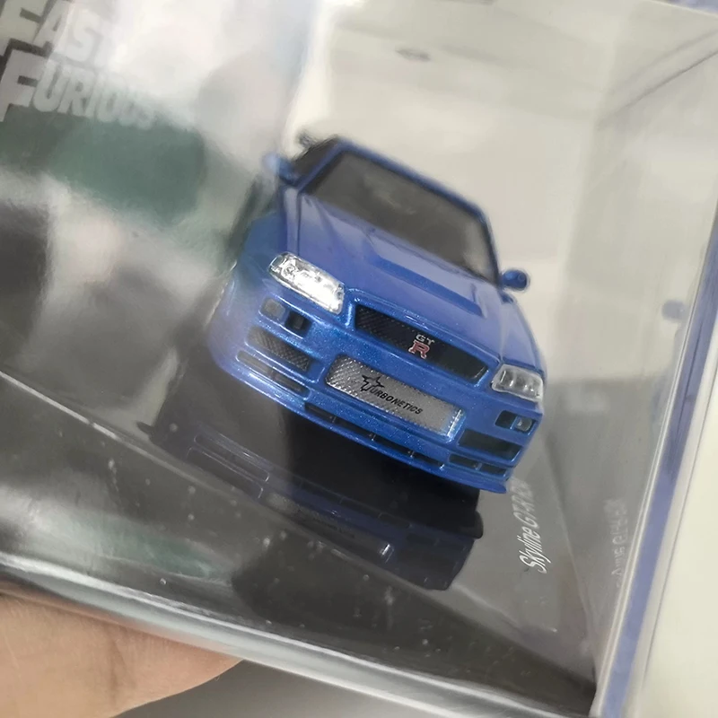 IXO 1:43 Scale SKYLINE GT-R R34 Alloy Simulation Car Model Static Collection Decorated Holiday Gifts Toys Souvenir Gift
IXO 1:43 Scale SKYLINE GT-R R34 Alloy Simulation Car Model Static Collection Decorated Holiday Gifts Toys Souvenir Gift
