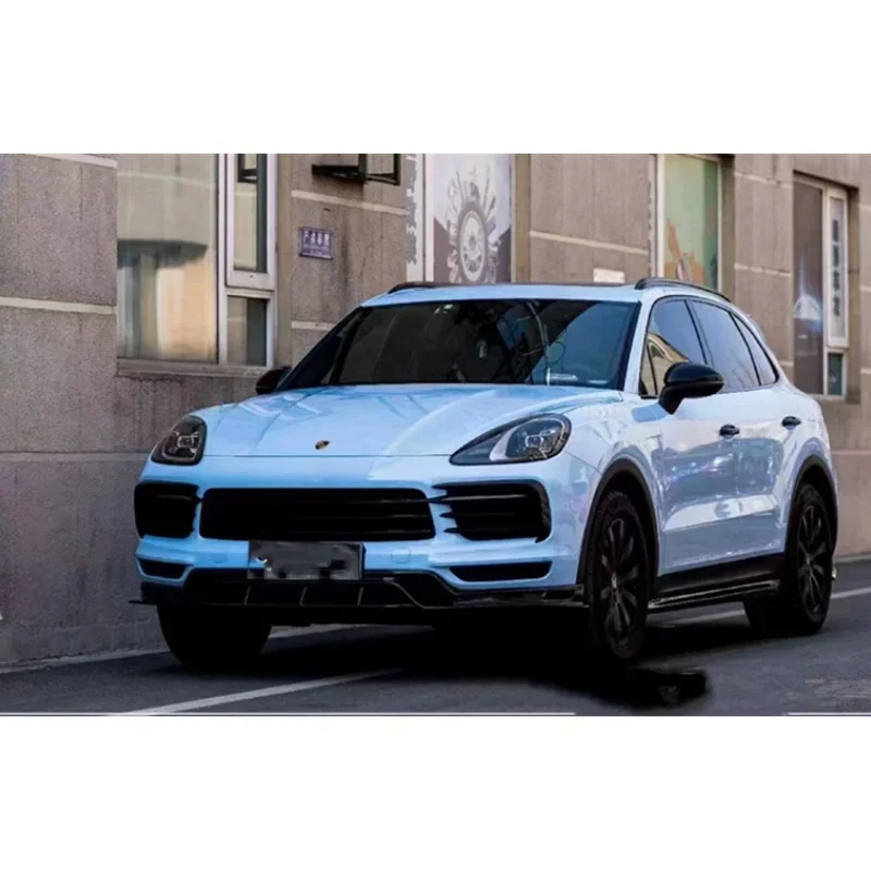 Suitable for Porsche Cayenne modified body kit CM style carbon fiber front bumper lip rear diffuser side skirt middle spoiler
Suitable for Porsche Cayenne modified body kit CM style carbon fiber front bumper lip rear diffuser side skirt middle spoiler
