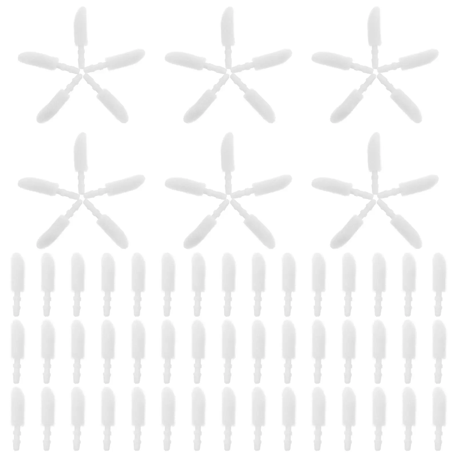 300 Pcs Lip Brush Replacement Heads Soft Supple Disposable Gloss Brush Head Replacements Makeup Supplies White
300 Pcs Lip Brush Replacement Heads Soft Supple Disposable Gloss Brush Head Replacements Makeup Supplies White
