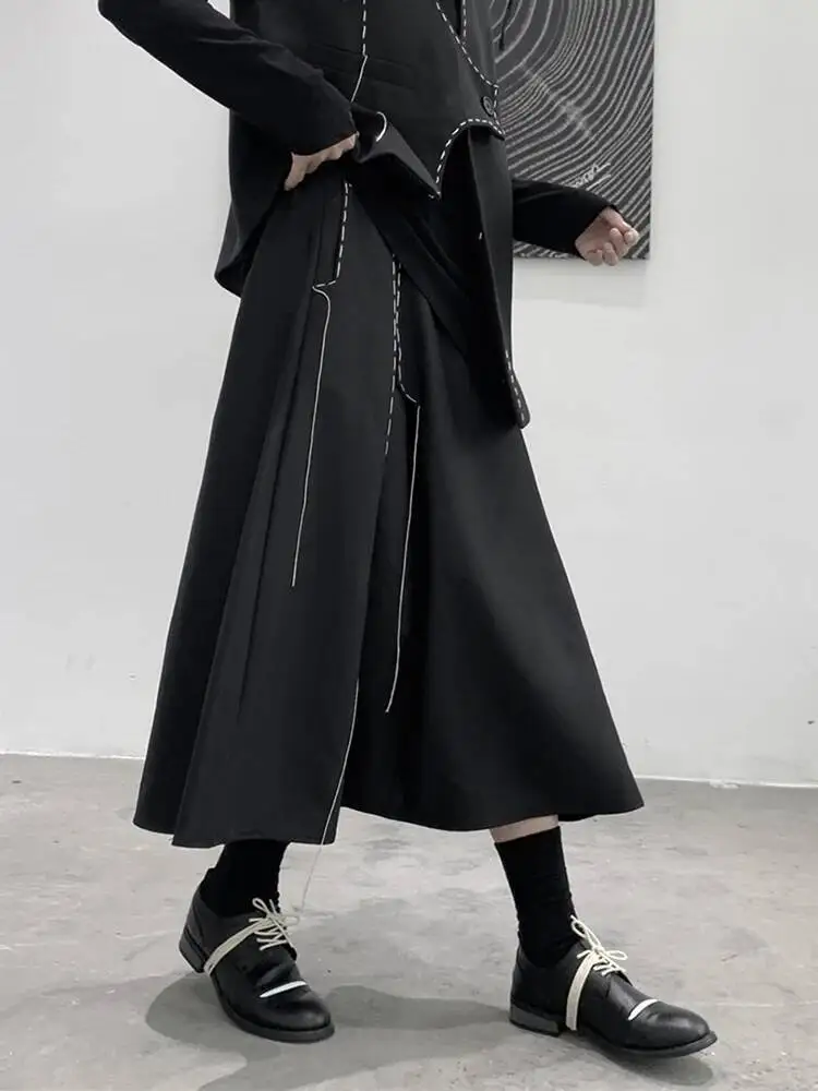 Black Waist High Elastic Topstitched Irregular Ra-line Half-body Skirt Women Fashion New Spring Autumn 2026 LBV4S
Black Waist High Elastic Topstitched Irregular Ra-line Half-body Skirt Women Fashion New Spring Autumn 2026 LBV4S