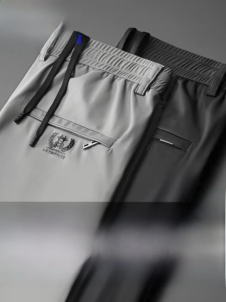 Ice Silk Men's Casual Pants Summer Thin Straight Leg Elastic Sport Trousers Qui Dry Lightweight Comfortable Breathable
Ice Silk Men's Casual Pants Summer Thin Straight Leg Elastic Sport Trousers Qui Dry Lightweight Comfortable Breathable