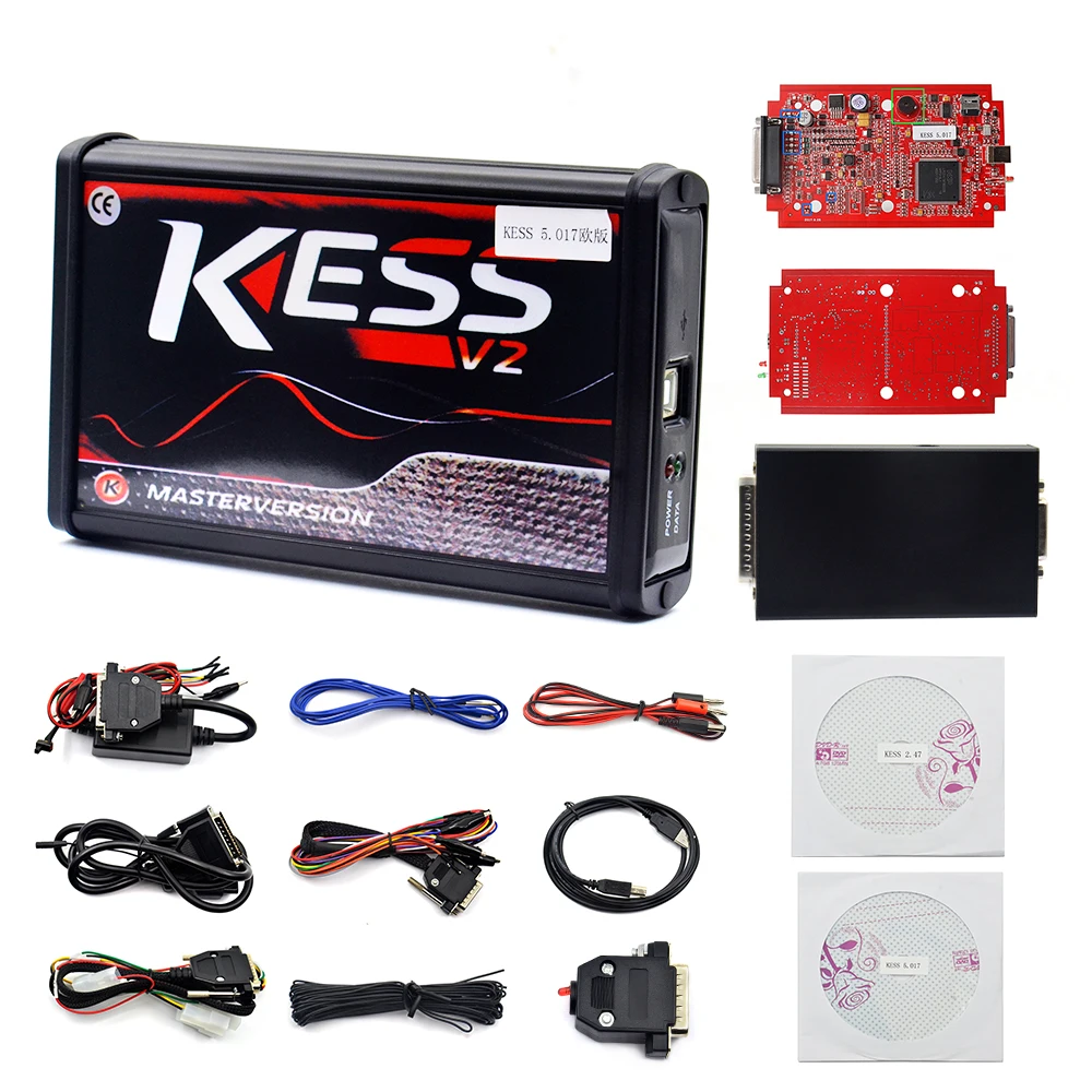 Online Unlimited KESS 2.80 EU Red V5.017 KTAG V7.020 4 LED 2.25 OBD2 OBD2 Car ECU Chip Tuning Kit 5.017 K-tag Programmer Tools
Online Unlimited KESS 2.80 EU Red V5.017 KTAG V7.020 4 LED 2.25 OBD2 OBD2 Car ECU Chip Tuning Kit 5.017 K-tag Programmer Tools