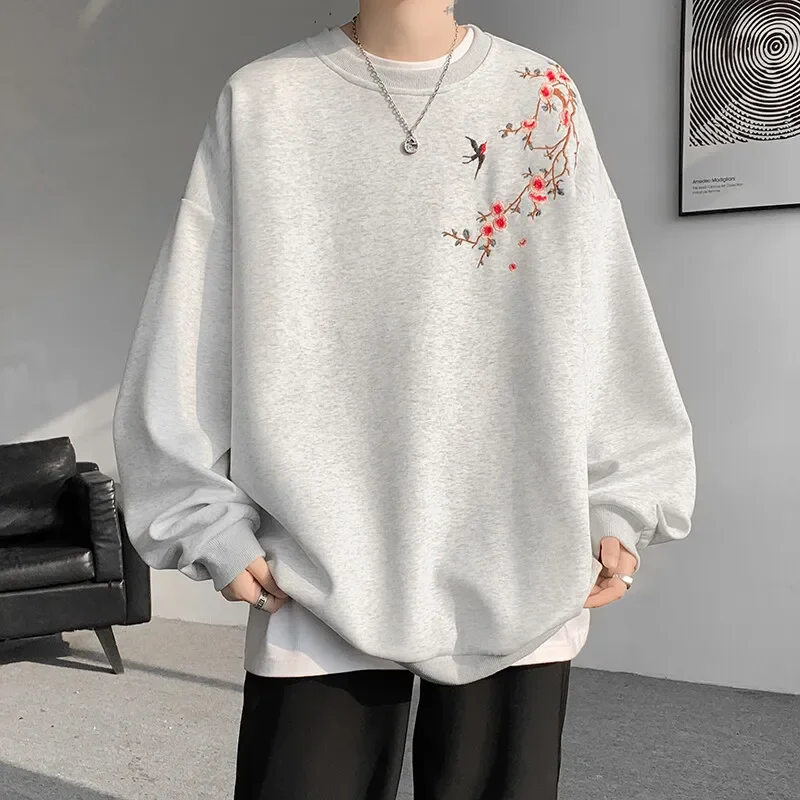LIBIELIY New Chinese Style Pull On Sweatshirts Men Fashion Embroidery Casual Hoodie Male Round Neck Loose Spring Autumn Streetwe
LIBIELIY New Chinese Style Pull On Sweatshirts Men Fashion Embroidery Casual Hoodie Male Round Neck Loose Spring Autumn Streetwe