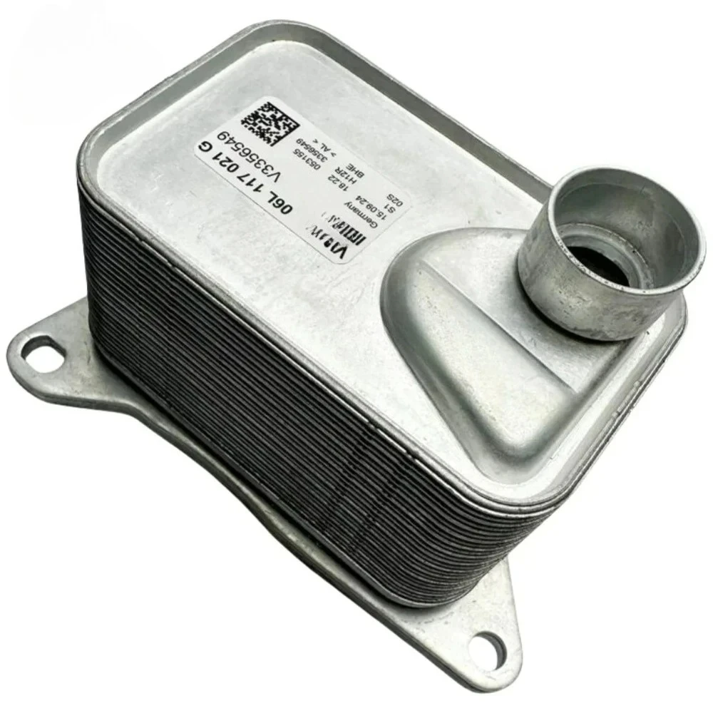 06L117021G 06K117021J 06L117021E 06K117021D Auto Oil Cooler High Temperature Resistant Engine Cooling System Replacement Parts
06L117021G 06K117021J 06L117021E 06K117021D Auto Oil Cooler High Temperature Resistant Engine Cooling System Replacement Parts