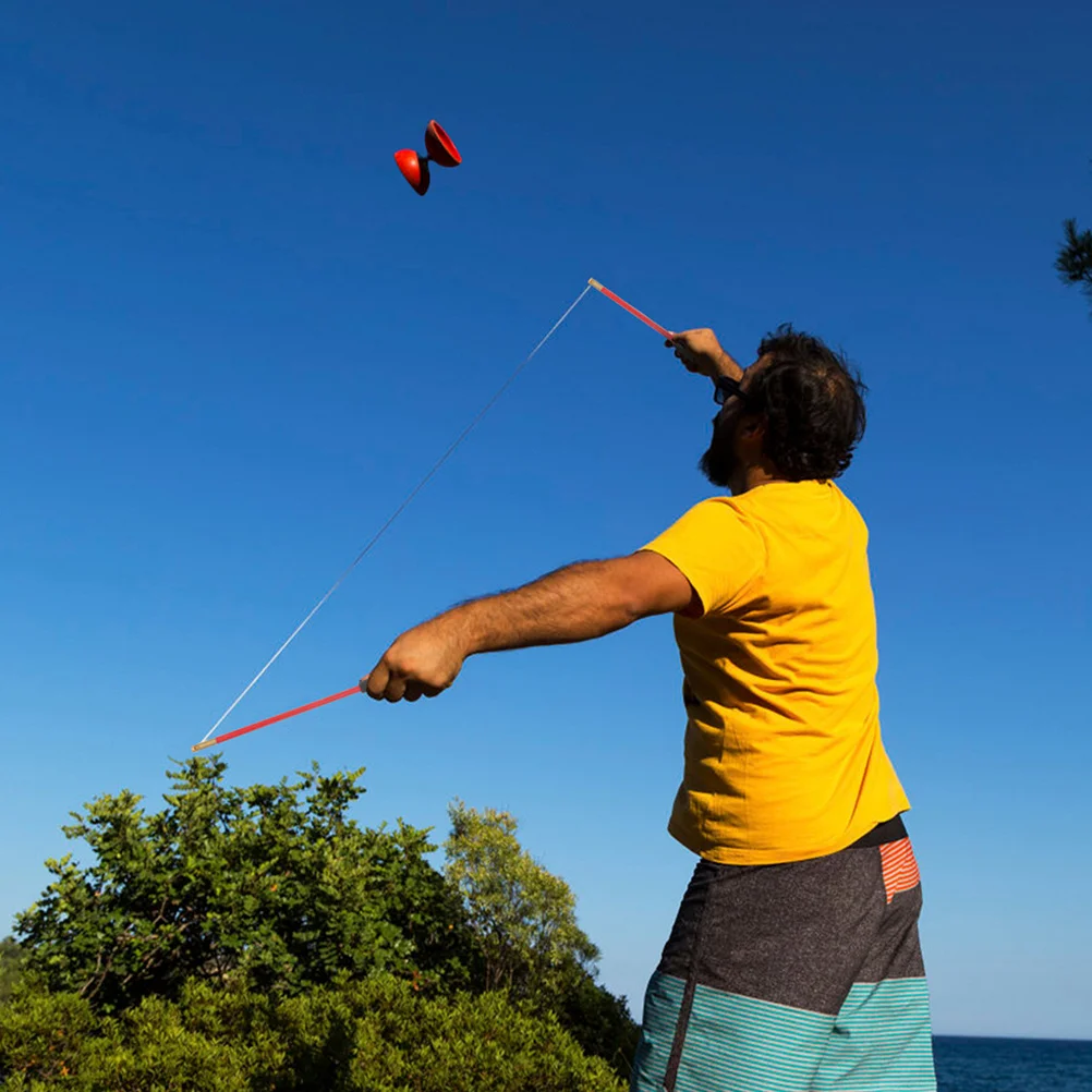 Chinese Diabolo Sticks Solid Fiberglass Rods Anti Slip Handle Copper Head For Juggling Fitness Performance Diabolo Stick
Chinese Diabolo Sticks Solid Fiberglass Rods Anti Slip Handle Copper Head For Juggling Fitness Performance Diabolo Stick