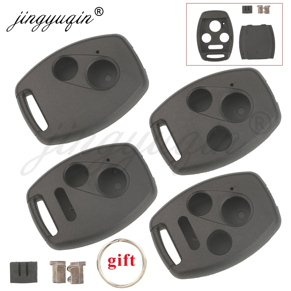 jingyuqin For Honda Accord Civic CRV Pilot Insight Jazz Fit Odysess Strong 2/3/4BTN Auto No Blade Remote Car Key Shell Case Fob
jingyuqin For Honda Accord Civic CRV Pilot Insight Jazz Fit Odysess Strong 2/3/4BTN Auto No Blade Remote Car Key Shell Case Fob
