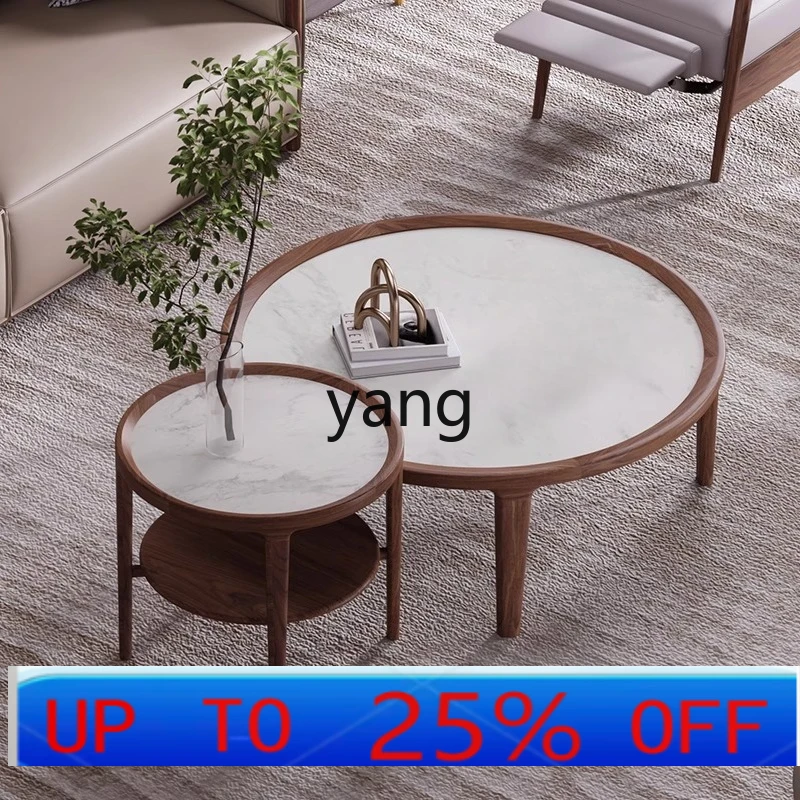 LH solid wood round coffee table small apartment rock slab countertop small tea table modern simple living room furniture
LH solid wood round coffee table small apartment rock slab countertop small tea table modern simple living room furniture