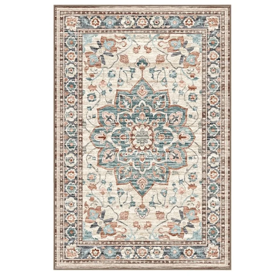 Large 8x10 FT Polyester Area Rug: Machine Washable Low-Pile Design with Non-Slip Backing Ideal for Living Room Bedroom Dining R
Large 8x10 FT Polyester Area Rug: Machine Washable Low-Pile Design with Non-Slip Backing Ideal for Living Room Bedroom Dining R
