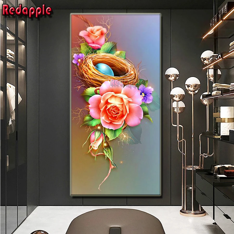 5D DIY Diamond Painting Cartoon Mosaic Diamond Embroidery Pink flowers, Easter eggs,Decoration Easter decoration painting gift
5D DIY Diamond Painting Cartoon Mosaic Diamond Embroidery Pink flowers, Easter eggs,Decoration Easter decoration painting gift
