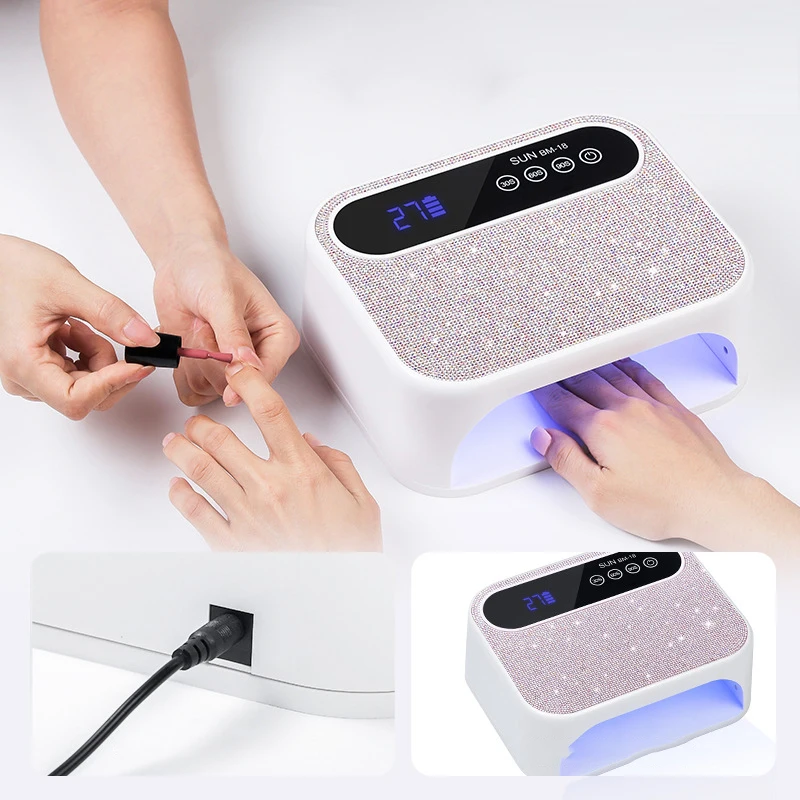 Беспроводная лампа для ногтей, лампа для фототерапии, лампа для выпечки ногтей, быстросохнущая УФ-лампа для отверждения, перезаряжаемая лампа для освещения ногтей, машина для ногтей
Беспроводная лампа для ногтей, лампа для фототерапии, лампа для выпечки ногтей, быстросохнущая УФ-лампа для отверждения, перезаряжаемая лампа для освещения ногтей, машина для ногтей