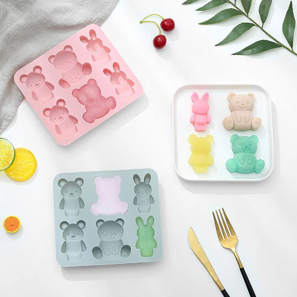 2pcs Silicone Mold Bear Shape For Fondant Chocolate Ice Cream Baking Cake Mould Kitchen Diy Dessert Tool Gift Home Use
2pcs Silicone Mold Bear Shape For Fondant Chocolate Ice Cream Baking Cake Mould Kitchen Diy Dessert Tool Gift Home Use