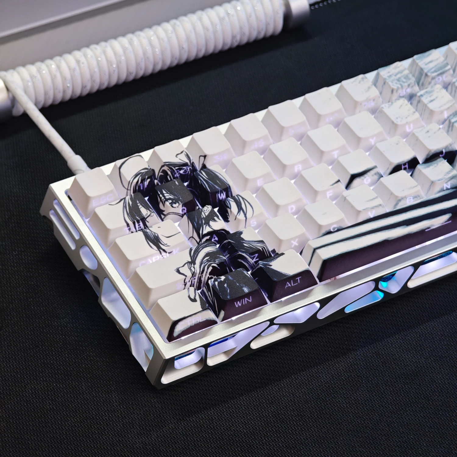 98 Keys Takanashi Rikka Keycaps Chreey Height PBT Engraving 2d Animation Custom Key Caps for Mechanical Keyboards Wooting Made68
98 Keys Takanashi Rikka Keycaps Chreey Height PBT Engraving 2d Animation Custom Key Caps for Mechanical Keyboards Wooting Made68