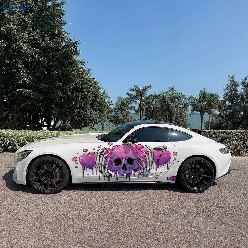 2pcs Pink Skull, Durable, Fade-resistant, Enhance Vehicle Aesthetics With Bold Artistic Design Car Vinyl Wraps
2pcs Pink Skull, Durable, Fade-resistant, Enhance Vehicle Aesthetics With Bold Artistic Design Car Vinyl Wraps