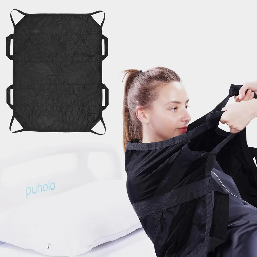 Positioning Bed Pad with Handles 45"x36" Draw Sheet for Hospital Bed Patients Moving Pad for Turning Lifting and Repositioning
Positioning Bed Pad with Handles 45"x36" Draw Sheet for Hospital Bed Patients Moving Pad for Turning Lifting and Repositioning