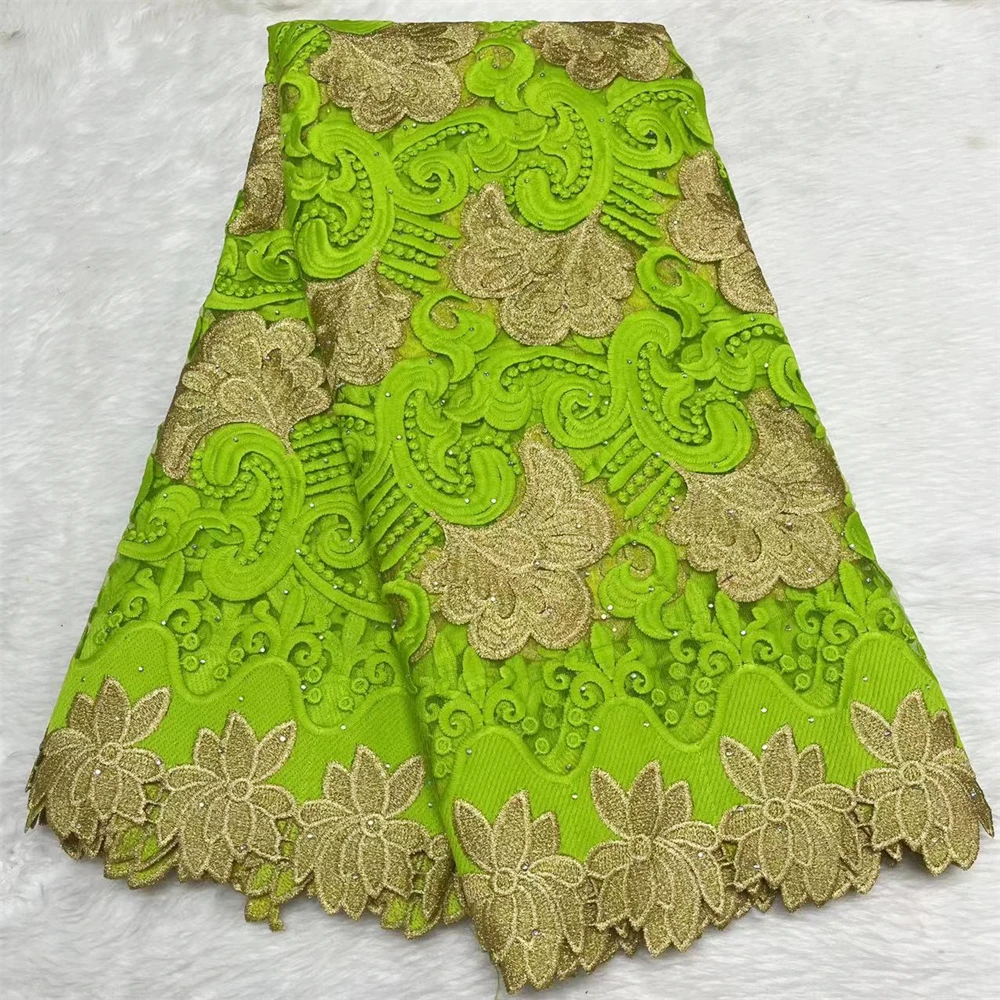 French Lace With Stones ,African Tulle Lace Fabric ,Mesh Lace Eebroidery , Party Dresses
French Lace With Stones ,African Tulle Lace Fabric ,Mesh Lace Eebroidery , Party Dresses