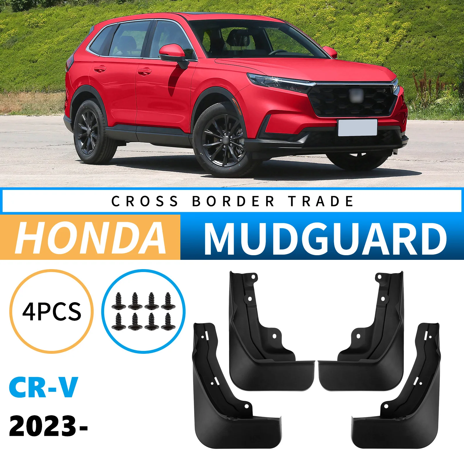 Car Mud Flaps Suitable for Honda CRV 2023-2025 Front and Rear Tire Mud Flaps for CR-V Automobiles
Car Mud Flaps Suitable for Honda CRV 2023-2025 Front and Rear Tire Mud Flaps for CR-V Automobiles
