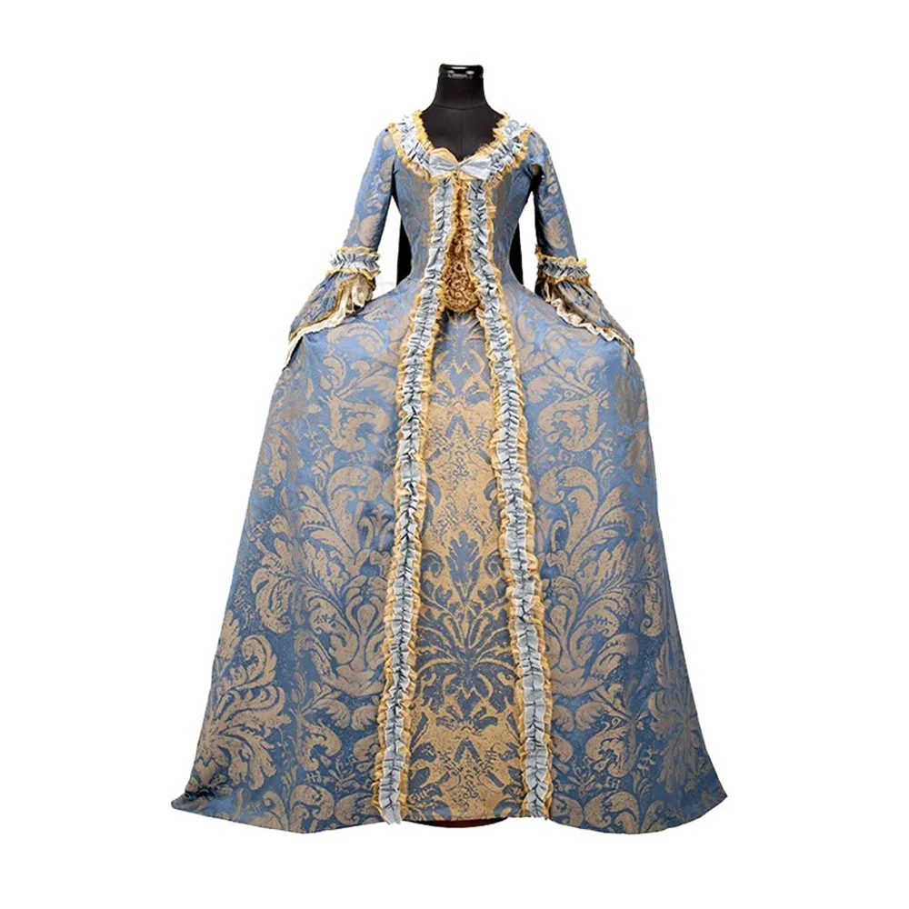 18th Century Georgian Costume Victorian Royal Court Queen Rococo Bustle Dress Marie Antoinette Ball Gown Robe A La Francaise
18th Century Georgian Costume Victorian Royal Court Queen Rococo Bustle Dress Marie Antoinette Ball Gown Robe A La Francaise