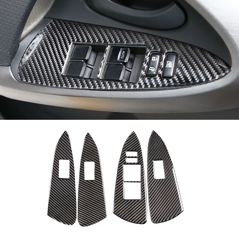 For Toyota Rav4 RAV 4 2006 2007 2008 2009 2010 2011 2012 Carbon Fiber Car Door Window Lift Switch Frame Cover Inner Trim
For Toyota Rav4 RAV 4 2006 2007 2008 2009 2010 2011 2012 Carbon Fiber Car Door Window Lift Switch Frame Cover Inner Trim