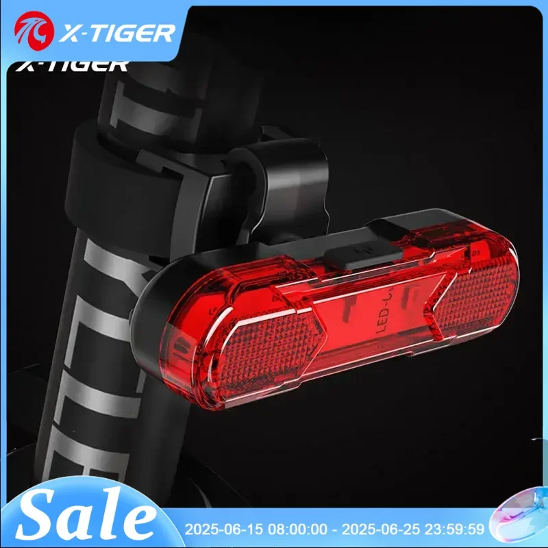 X-TIGER Bicycle Rear Light Waterproof MTB Bicycle Light USB Charge LED Bicycle Taillight Flash Tail Safety Bike Warning Light
X-TIGER Bicycle Rear Light Waterproof MTB Bicycle Light USB Charge LED Bicycle Taillight Flash Tail Safety Bike Warning Light