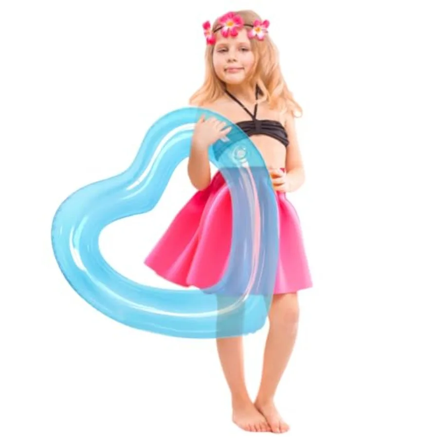 Heart Swimming Pool Float Loungers Tube, Water Fun Beach Party Toys for Birthday Scene Layout Props
Heart Swimming Pool Float Loungers Tube, Water Fun Beach Party Toys for Birthday Scene Layout Props