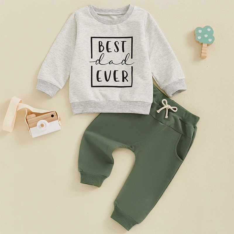 Toddler Baby Boy Fall Outfit Letter Print Long Sleeve Sweatshirt and Elastic Pants 2Piece Jogger Clothes
Toddler Baby Boy Fall Outfit Letter Print Long Sleeve Sweatshirt and Elastic Pants 2Piece Jogger Clothes