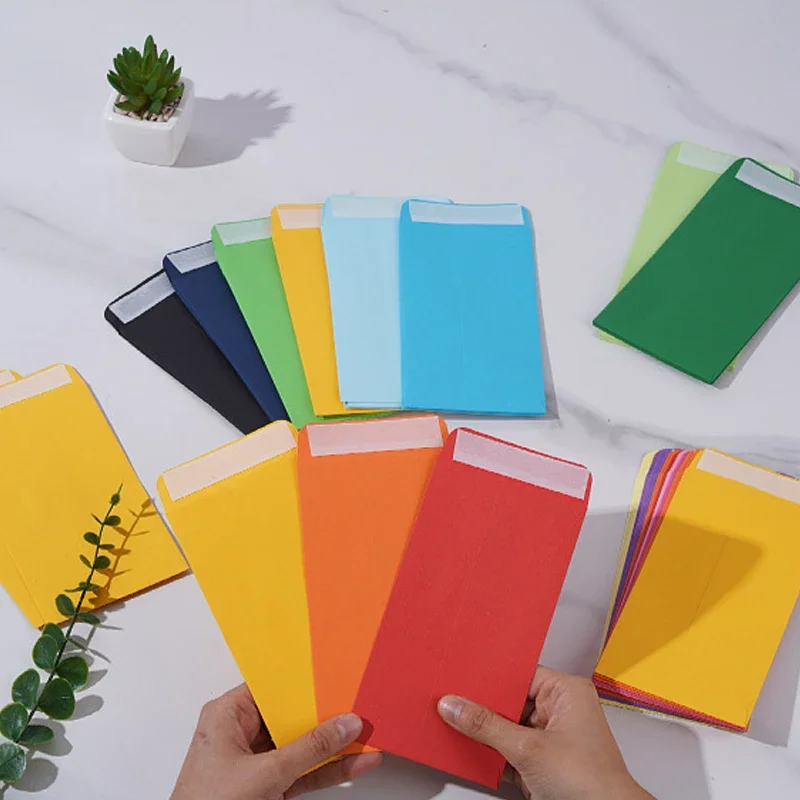 50pcs/lot 8.89x16.5cm Envelope Small Business Supplies 110g Paper Invitations Postcards Letters Bag Wedding Stationery Storage
50pcs/lot 8.89x16.5cm Envelope Small Business Supplies 110g Paper Invitations Postcards Letters Bag Wedding Stationery Storage