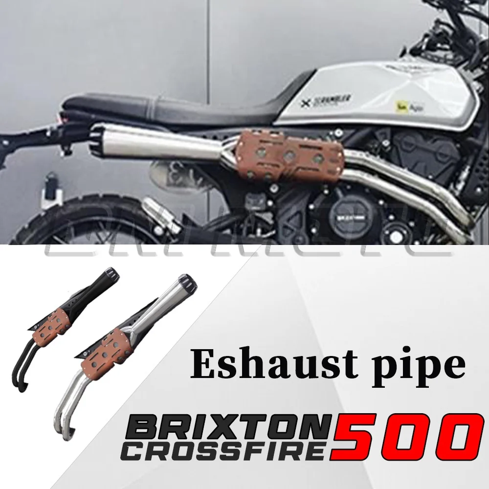 Motorcycle high-mounted exhaust pipe on the right side deep and powerful sound BRIXTON CROSSFIRE 500GK 500 gk 500 GK GK500
Motorcycle high-mounted exhaust pipe on the right side deep and powerful sound BRIXTON CROSSFIRE 500GK 500 gk 500 GK GK500