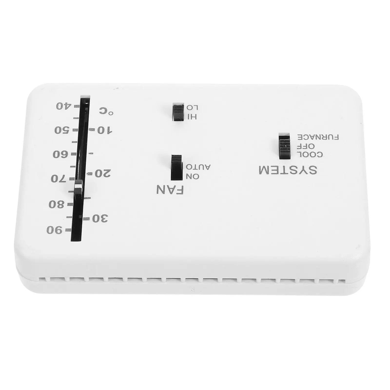 Rv Analog Thermostat White Electric Heating Controller for Rv Heating Cooling Climate Management Temperature Control
Rv Analog Thermostat White Electric Heating Controller for Rv Heating Cooling Climate Management Temperature Control