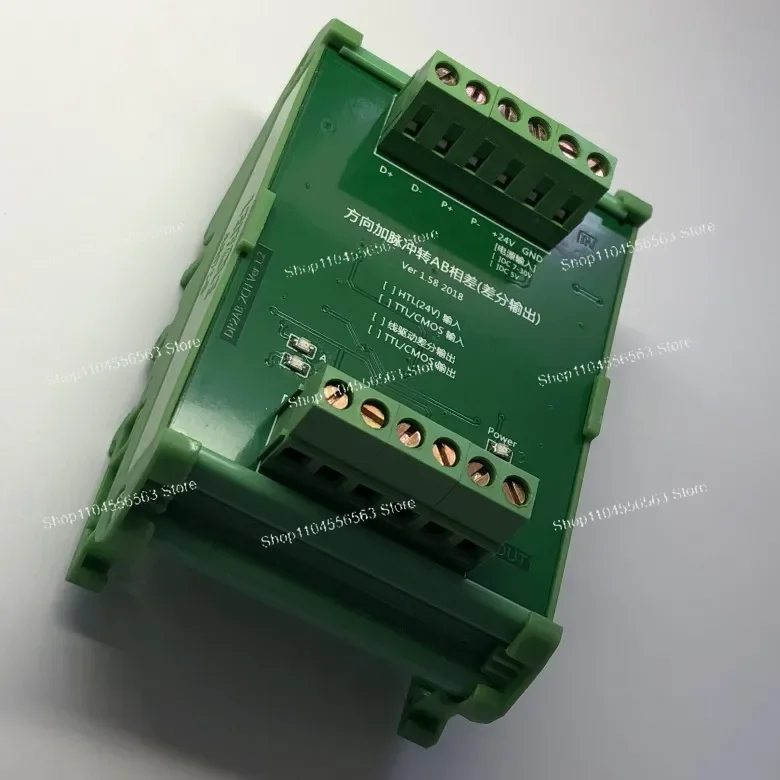 Direction Pulse to AB Orthogonal 90 Degrees, Decoding Direction Plus Pulse, PLC Handwheel Encoder Step
Direction Pulse to AB Orthogonal 90 Degrees, Decoding Direction Plus Pulse, PLC Handwheel Encoder Step
