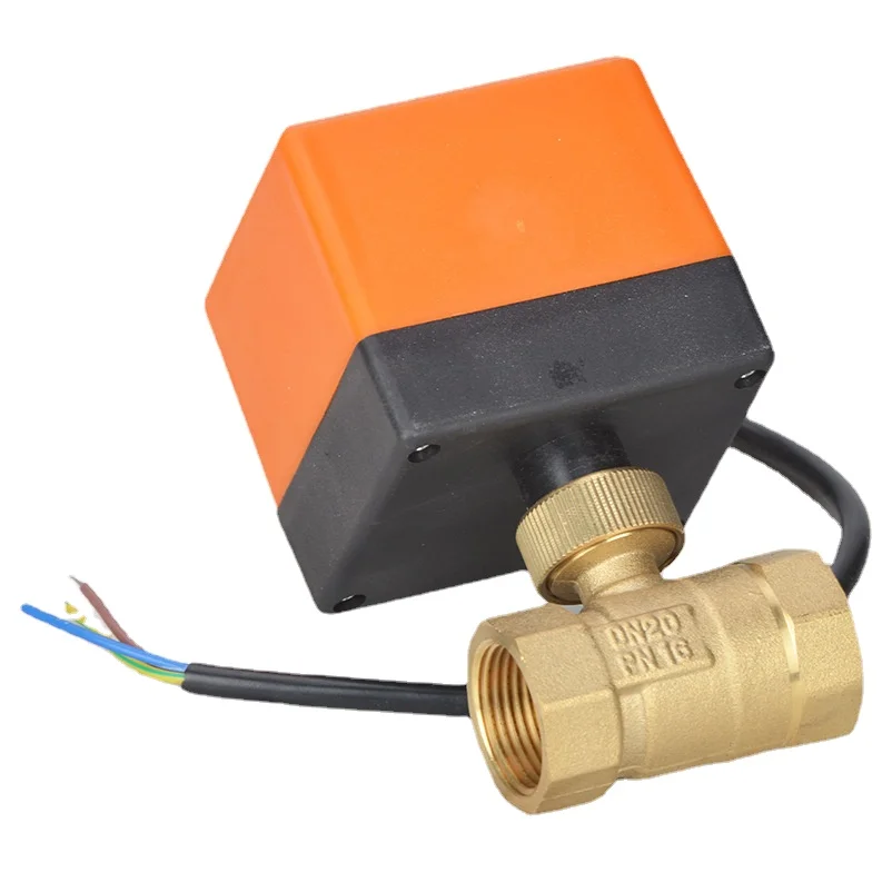DN15/DN20/DN25 electric 2-way brass ball valve DN20 AC 220V 2-way 3-wire with air water oil DC12V electric water valve
DN15/DN20/DN25 electric 2-way brass ball valve DN20 AC 220V 2-way 3-wire with air water oil DC12V electric water valve