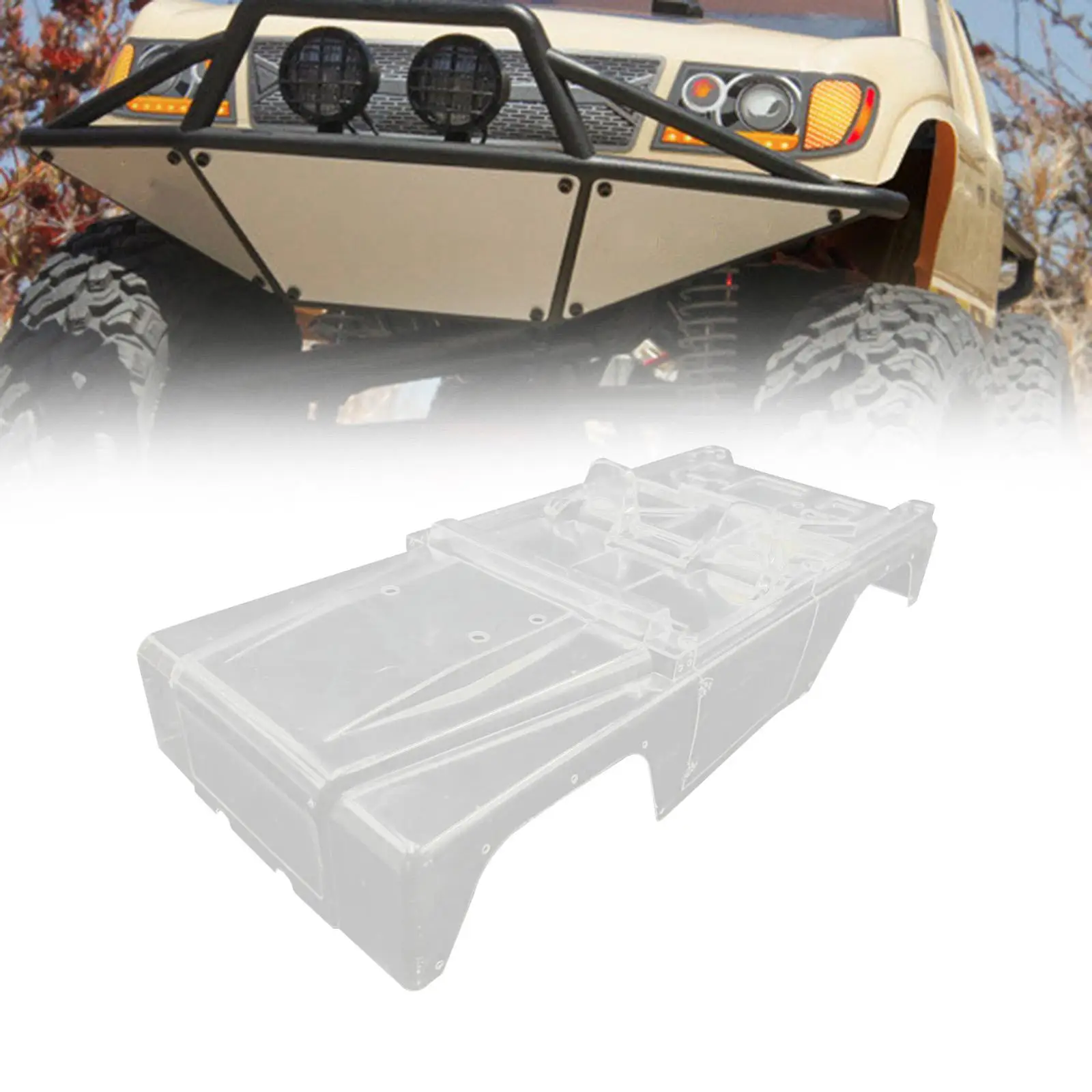 RC Car Body Shell Frame Lightweight Durable RC Car Shell Body RC Body Shell for 1/10 Vehicles Crawler Model Car Replacement
RC Car Body Shell Frame Lightweight Durable RC Car Shell Body RC Body Shell for 1/10 Vehicles Crawler Model Car Replacement