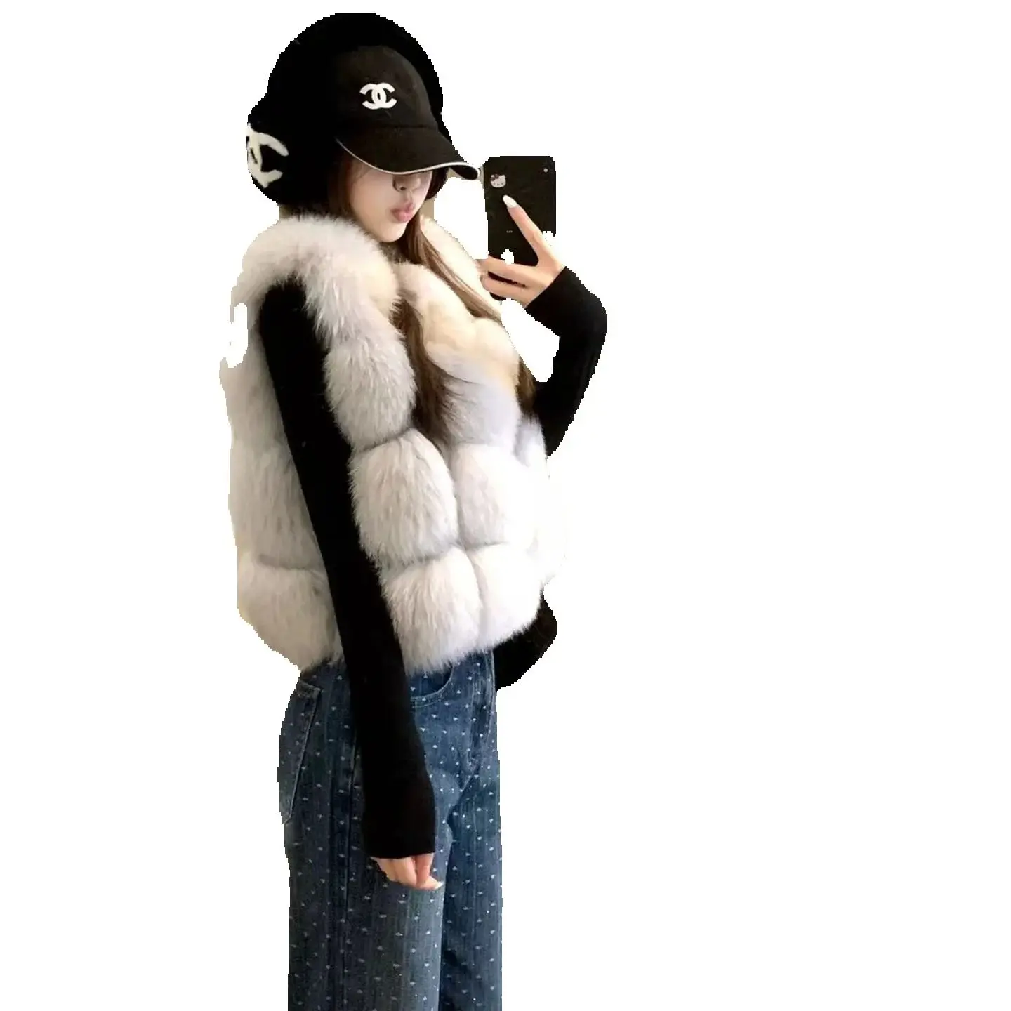 Новая осенне-зимняя шуба для молодых женщин с натуральным лисьим мехом.
Новая осенне-зимняя шуба для молодых женщин с натуральным лисьим мехом.