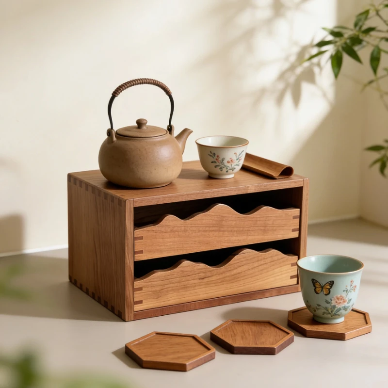 Cherry Walnut Wooden Desk Box, Drawer Style Transparent Organizer, Mortise Tenon Storage Chest, Clear Lid Desktop Tidy Case
Cherry Walnut Wooden Desk Box, Drawer Style Transparent Organizer, Mortise Tenon Storage Chest, Clear Lid Desktop Tidy Case
