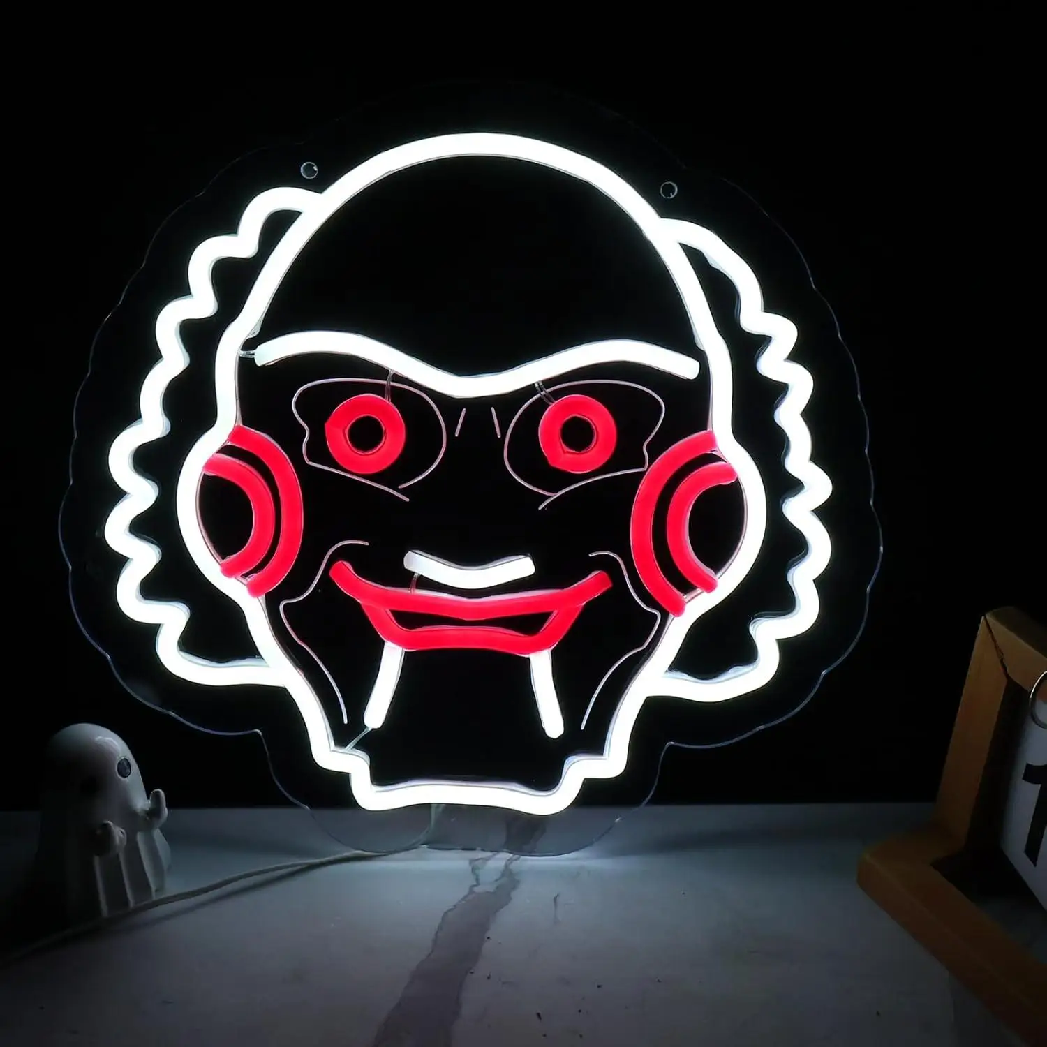 Saw - Billy Neon Signs USB Dimmable LED Neon Lights for Game Room Garage Man Cave Birthday Party Bar Home Halloween Gift
Saw - Billy Neon Signs USB Dimmable LED Neon Lights for Game Room Garage Man Cave Birthday Party Bar Home Halloween Gift