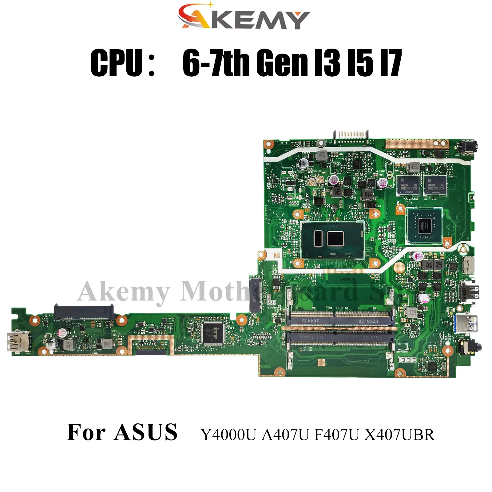 X407UBR Laptop Motherboard For ASUS VivoBook Y4000U X407UAR A407U F407U X407U X407UF X407UB X407UV Mainboard With I3 I5 I7 CPU
X407UBR Laptop Motherboard For ASUS VivoBook Y4000U X407UAR A407U F407U X407U X407UF X407UB X407UV Mainboard With I3 I5 I7 CPU