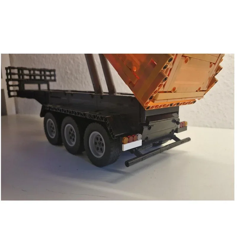 MOC-224563New Model Cargo Transportation Dump Truck Building Block Model1430Parts MOC Creative Boys Children's Birthday Toy Gift
MOC-224563New Model Cargo Transportation Dump Truck Building Block Model1430Parts MOC Creative Boys Children's Birthday Toy Gift