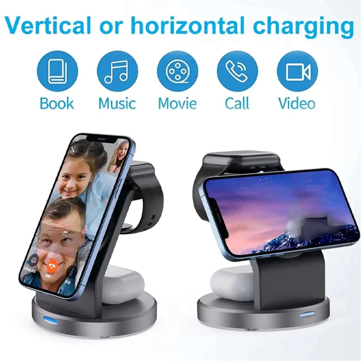 Wireless replenisher3 in 1 Magnetic Wireless Charger Stand for 16 15 14 13 Pro Max Station Dock Fast Charging
Wireless replenisher3 in 1 Magnetic Wireless Charger Stand for 16 15 14 13 Pro Max Station Dock Fast Charging
