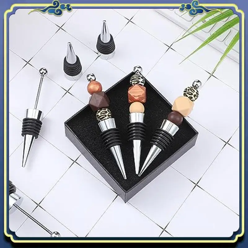 20Pcs Beaded Wine Stoppers For Wine Bottle Decoration Beaded Wine Stoppers Reusable Alloy Wine Keepers For Beverage Gift Durable
20Pcs Beaded Wine Stoppers For Wine Bottle Decoration Beaded Wine Stoppers Reusable Alloy Wine Keepers For Beverage Gift Durable