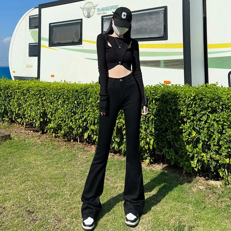 Y2K Women'S Clothing 2000S Female Jeans Office Work Business Formal Ladies Trousers Denim Fashion Comfortable Elegant Chic Basic
Y2K Women'S Clothing 2000S Female Jeans Office Work Business Formal Ladies Trousers Denim Fashion Comfortable Elegant Chic Basic