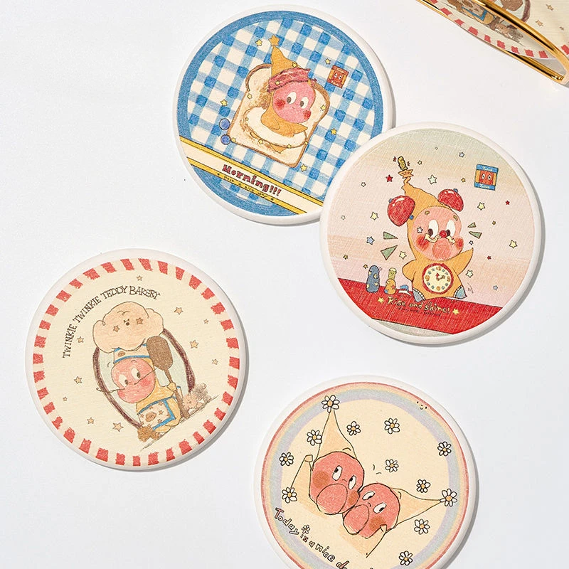 Cartoon Star People Children's Cup Mat Insulation Mat,Diatom Mud Absorbent Meal Mat Desktop Decoration,Easy Clean and Store
Cartoon Star People Children's Cup Mat Insulation Mat,Diatom Mud Absorbent Meal Mat Desktop Decoration,Easy Clean and Store