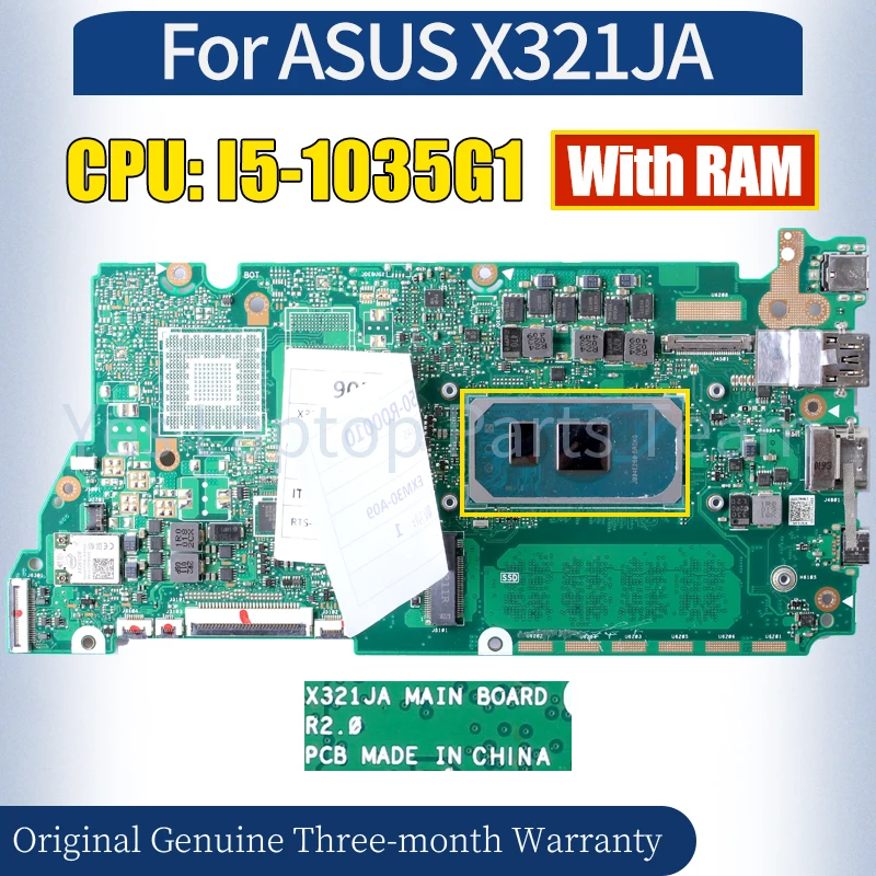 Материнская плата R2.0 для ноутбука ASUS X321JA, оригинальная материнская плата с ОЗУ 100%, протестированная материнская плата для ноутбука
Материнская плата R2.0 для ноутбука ASUS X321JA, оригинальная материнская плата с ОЗУ 100%, протестированная материнская плата для ноутбука