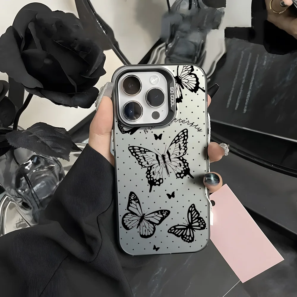 Pink Butterfly Pattern Phone Case For iPhone 16 15 14 13 12 11 Pro Max White Ultra-thin Soft Candy Abrazine Funda
Pink Butterfly Pattern Phone Case For iPhone 16 15 14 13 12 11 Pro Max White Ultra-thin Soft Candy Abrazine Funda