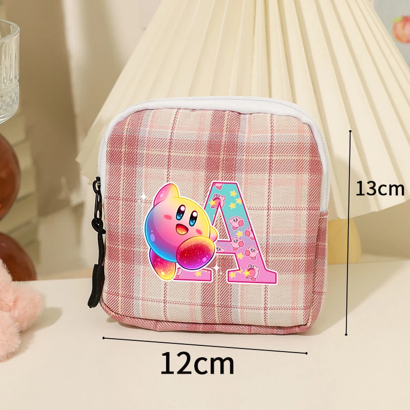 New Kirby Letter Storage Bag Cartoon Fashion Travel Portable Coin Purse Women Grid Lipstick Sanitary Napkin Storage Packet Gifts
New Kirby Letter Storage Bag Cartoon Fashion Travel Portable Coin Purse Women Grid Lipstick Sanitary Napkin Storage Packet Gifts