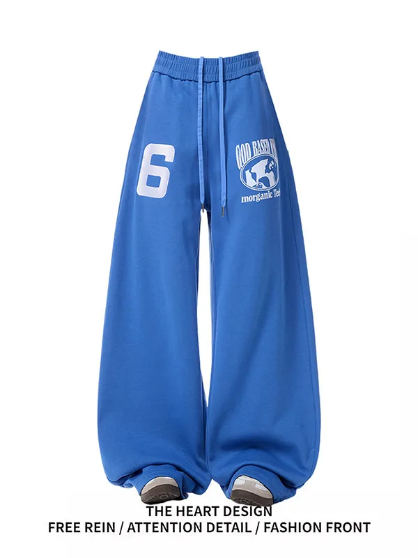 Loose Casual Sweatpants Jazz Dance Blue Letter Print Men Women Spring Style Comfortable Lazy Fashion Sport Trousers
Loose Casual Sweatpants Jazz Dance Blue Letter Print Men Women Spring Style Comfortable Lazy Fashion Sport Trousers