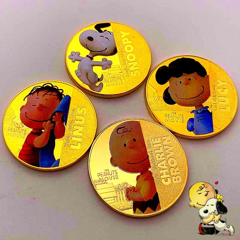 Монеты Снупи с героями мультфильмов, медали, позолоченные художественные коллекции, подарок, новогодние монеты Чарли, аниме, детский медальон, памятный Новая Зеландия
Монеты Снупи с героями мультфильмов, медали, позолоченные художественные коллекции, подарок, новогодние монеты Чарли, аниме, детский медальон, памятный Новая Зеландия