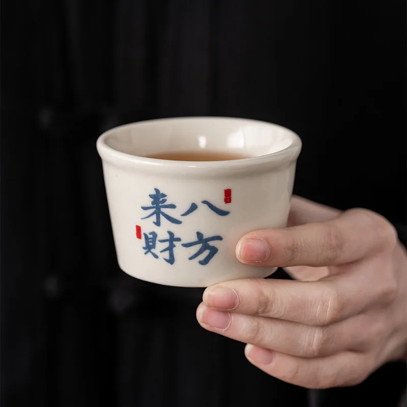 1pcs Chinese Ceramic Teacup Portable Personal Master Cup Small Tasting Cups Household Kung Fu Tea Sets Teaware Ceremony New
1pcs Chinese Ceramic Teacup Portable Personal Master Cup Small Tasting Cups Household Kung Fu Tea Sets Teaware Ceremony New