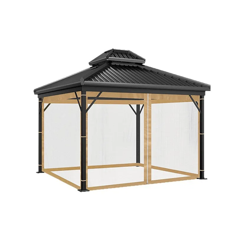 Outdoor pavilion courtyard garden thickened wrought iron tent gauze anti-mosquito gauze awning mosquito net windproof
Outdoor pavilion courtyard garden thickened wrought iron tent gauze anti-mosquito gauze awning mosquito net windproof