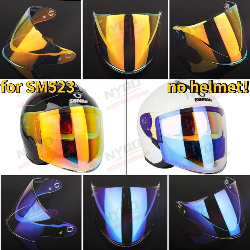 Motorcycle Helmet Sun Visor Safety High-definition UV Protection Suitable for SM523 Helmet Replacement Mask
Motorcycle Helmet Sun Visor Safety High-definition UV Protection Suitable for SM523 Helmet Replacement Mask