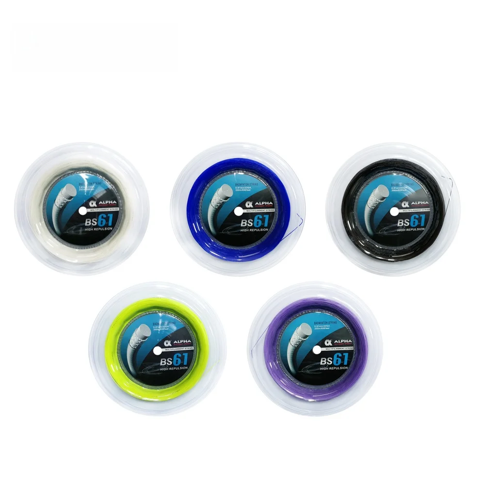 Струна для бадминтонной ракетки BS6, высокая эластичность, диаметр 0,6, тайваньская струна, подходит для спортивного инвентаря и снаряжения для любителей фитнеса.
Струна для бадминтонной ракетки BS6, высокая эластичность, диаметр 0,6, тайваньская струна, подходит для спортивного инвентаря и снаряжения для любителей фитнеса.