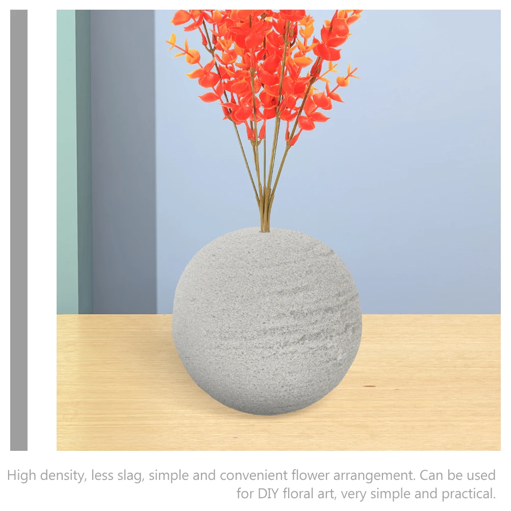 2Pcs Artificial Flower Mud Balls 15cm Foam for DIY Crafts Arrangement Florist Supplies Decor Indoor Blocks Practical Safe
2Pcs Artificial Flower Mud Balls 15cm Foam for DIY Crafts Arrangement Florist Supplies Decor Indoor Blocks Practical Safe